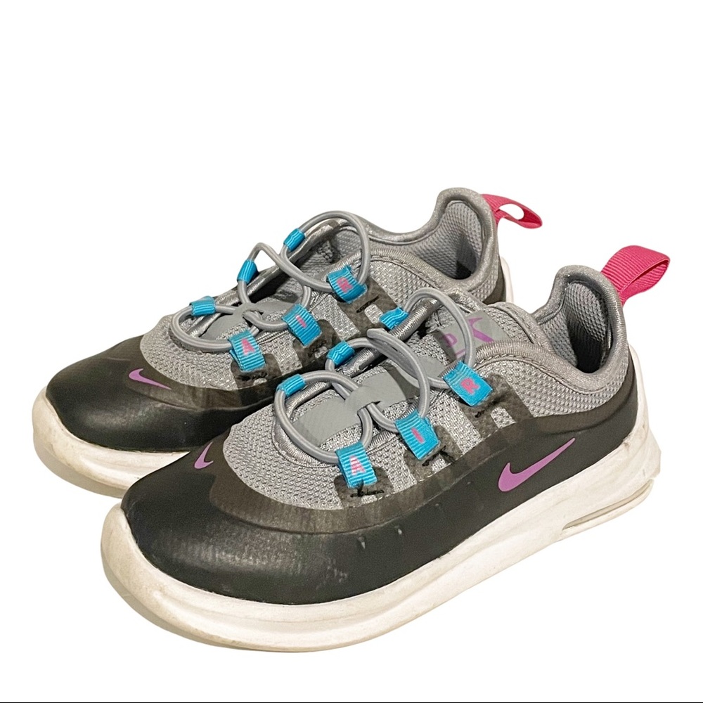 Nike Toddler Size‎ 10C Air Max Axis Athletic Sneakers Grey Teal Pink White